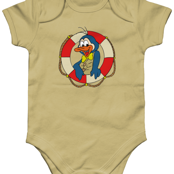 Natural-Lifebuoy-Bampsie-collection-romper-Baby Bampsie Baby Romper Organic Lifebuoy