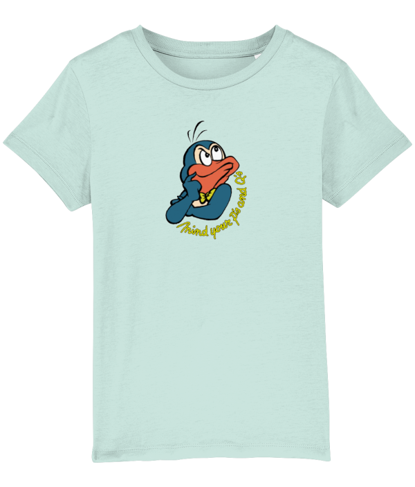 Bampsie Kids T-shirt mind your p and q