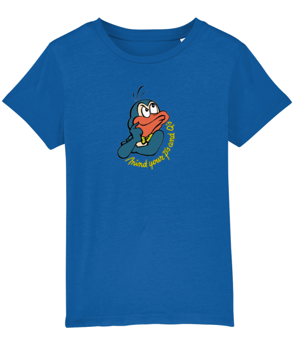 Bampsie Kids T-shirt mind your p and q