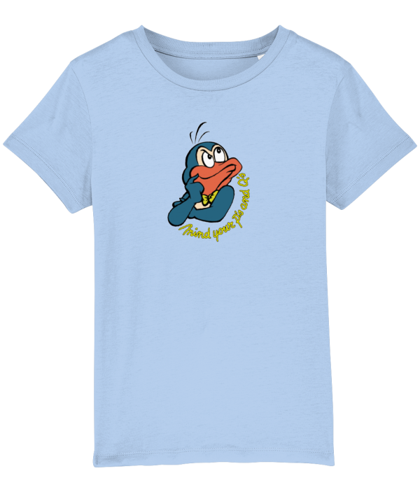 Bampsie Kids T-shirt mind your p and q