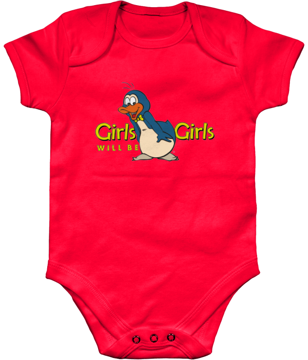 Bampsie Baby Romper girls will be girls