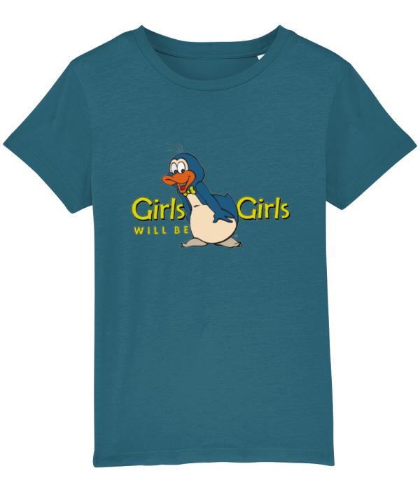 Bampsie Kids T-shirt girls will be girls