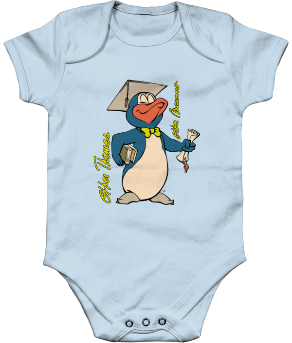 OTHER TIMES BODY PALE BLUE Bampsie Baby Romper other times other moment