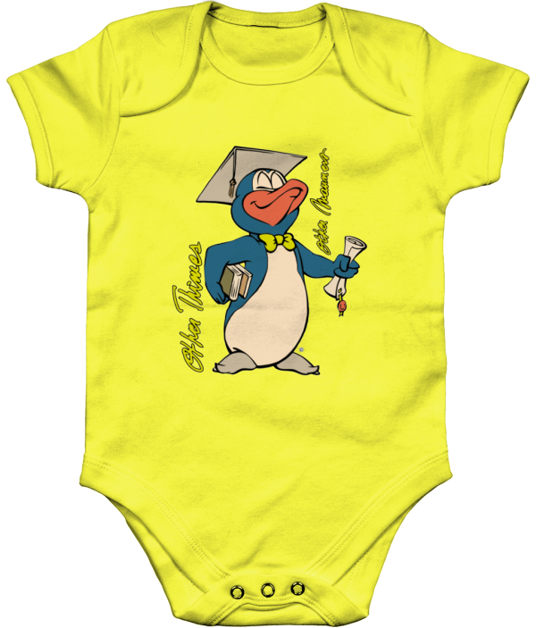 OTHER TIMES BODY PALE YELLOW Bampsie Baby Romper other times other moment