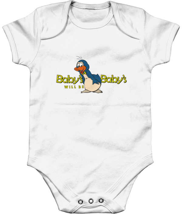 Bampsie Baby Romper Organic babys will be babys