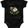 Bampsie  Baby Romper Organic tit for tat