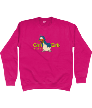 Kids Sweatshirt  Girls will be Girls