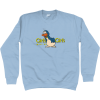 sweater girls be girls sky blue Kids Sweatshirt Girls will be Girls
