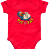 ROMPER-TIT-TAT-RED.png Bampsie Baby Romper tit for tat