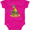 joking-organic-bright-pink-body-1.png Bampsie Baby Romper Organic All joking Apart